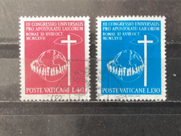 Vatican City / Vaticaanstad - Complete Set 3rd Apostol World Congress 1967 - Usati