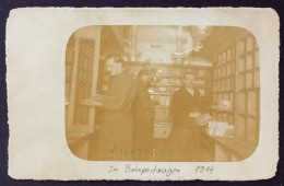 Ansichtskarte IM BAHNPOSTWAGEN 15337 - Weihnachten 1914 - Post & Briefboten
