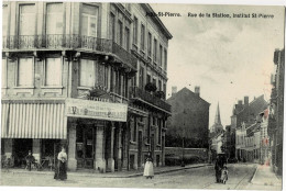 Jette-St-Pierre Rue De La Station Et Institut St-Pierre Circulée - Jette