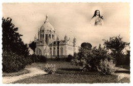 Vintage - C.P. : LISIEUX – Perspective Sur La Basilique - BR - Iglesias Y Catedrales