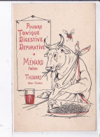 PUBLICITE : Poudre Tonique Digestive Dépurative MENARD Frères à Thouars (Deux Sevres) - Très Bon état - Advertising