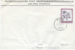 Postzegels > Europa > Oostenrijk > 1945-.... 2de Republiek > 1971-1980 > Brief Met 1 Postzegel (17756) - Cartas & Documentos