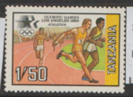 Tanzania   1984   SG 401  Olympics    Fine Used - Tanzania (1964-...)