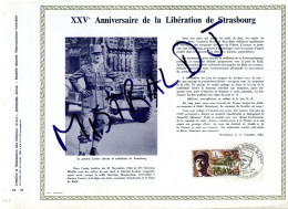 Rarissime Feuillet PAC (précurseur De CEF) De 1969 - XXVè ANNIVERSAIRE DE LA LIBÉRATION DE STRASBOURG - 1960-1969