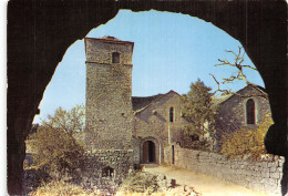 12 CAUSSE DU LARZAC L EGLISE COUVERTOIRADE - Other & Unclassified
