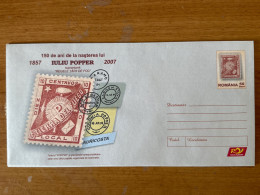IULIU POPPER COD 048/2007 - Postal Stationery