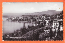 27227 / ⭐ ◉ MONTREUX-TERRITET VD-Vaud Suisse ◉ Vue Ville Bord Lac LEMAN 1950s ◉ Photo-Bromure GANGUIN LAUBSCHER  N° 125 - Montreux