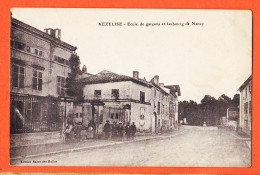 27370  / ⭐ VEZELISE 54-Meurthe Moselle ◉ Ecole Garcons Faubourg NANCY 1915 à BOUF Soldat 41è R-I-T Toul ◉ Bazar Halles - Vezelise