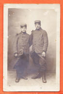 27342 / ⭐ Carte-Photo ◉ Joseph MAFFRE De Cruzy-Lucien BELOT ( † 24 Ans) Villespassans Poilus 142è ◉ Guerre 1914-1918  - War 1914-18