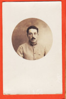 27341 / ⭐ Carte-Photo Portrait Médaillon WW1 ◉ Poilu Du 56è Joseph MAFFRE De CRUZY 34-Herault ◉ Guerre 1914-1918 ◉  - War 1914-18