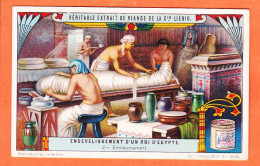 27305 / ⭐ Chromo LIEBIG 1890s Bouillon OXO ◉ Série Ensevelissement D'un Roi D' EGYPTE N° 2 ◉ Embaumement ◉ - Liebig
