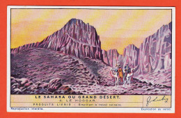 27289 / ⭐ Chromo LIEBIG ◉ Série 165 Sahara Ou Grand Desert N° 4 ◉ Le Hoggar - Liebig