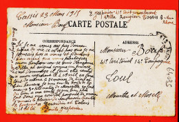 27253 / ⭐ Lisez 1915 Poilu JESPERIER à BOUF Toul Bonjour à GERARDIN CALAIS ◉ Qu'a Vist PARIS Noun Vu CASSIS N'a Ren Vu - Cassis