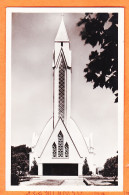 27239 / ⭐ PORT-LYAUTEY Kenitra Maroc L'Eglise Façade Parvis Clocher 1950 à DENAS Batilly-Photo-Bromure SAPHO-FRANCE 202 - Other & Unclassified