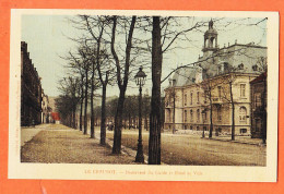 27106 / ⭐ ♥️ Carte Toilée LE CREUSOT 71-Saone Loire Boulevard Du GUIDE Hotel Ville 1910s-LOMBARD Photo-Club Creuzot - Le Creusot