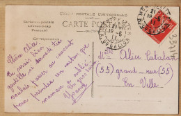 27481 / ⭐ SOUVENIR AFFECTUEUX Couple Enfants 19-05-1911 à Alice CATALAN Montpellier GRAND GALION - Groupes D'enfants & Familles