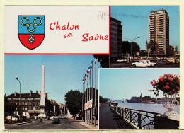 27058 / ⭐ 71-CHALON-sur-SAONE Tour Immeuble Colonne Multivues Flamme Foire Millenaires 17.08.1970- Photo MOISSY 8 - Chalon Sur Saone