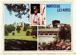 27038 / ⭐ 71-MONTCEAU Les MINES Multivues CPM écrite 1989 CIM COMBIER 306 SAONE LOIRE - Montceau Les Mines