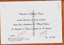 27165 / ⭐ ♥️ 71-UCHON Chaumière MONT-JULIEN  Charles Et Juliette CARRE Panorama Roches CARNAVAL Chaumières Morvandelles  - Other & Unclassified