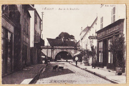 27127 / ⭐ 71-CHAGNY Café BESSE Restaurant P.L.M Rue BOUTHIERE 1910s Edition LABRY Saône-et-Loire - Chagny