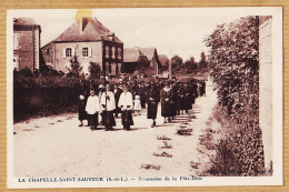 27202 / ⭐ 71-LA-CHAPELLE-SAINT-SAUVEUR St Procession FETE-DIEU 1920s Saône-et-Loire - Other & Unclassified