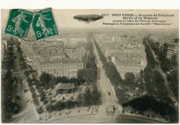 TOUT PARIS - Haut De L'Arc De Triomphe, Dirigeable "République" - Arrondissement: 08