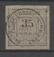 GUADELOUPE - 1884 - Taxe TT N°YT. 11 - 35c Gris - Oblitéré / Used - Used Stamps
