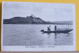 (ARO3) ARONA - PANORAMA / ANIMATA VIAGGIATA IN BUSTA 1919 - Other & Unclassified