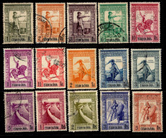 ! ! Portuguese India - 1938 Imperio Vasco Gama (Complete Set) - Af. 348 To 362 - Used - Portugees-Indië