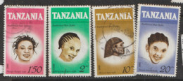 Tanzania   1987   SG 512-5   Hair Styles    Fine Used - Tansania (1964-...)