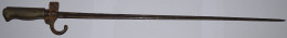Baïonnette Française Rosalie De Fusil Lebel Avec Quillon Modèle 1886/93/15 - Knives/Swords