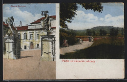AK Dux / Duchcov, Schloss / Zámek  - Czech Republic