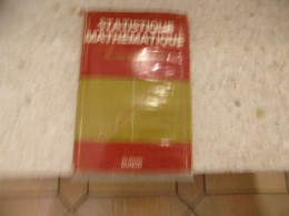 Statistique Mathématique - Sciences