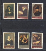 URSS 1983- Painting By Rembrandt In Hermitage Muuseum Set (6v) - Ongebruikt