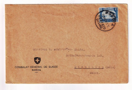 1937 Consulat Général De Suisse Bogota Colombie Colombia Switzerland Binningen - Colombie