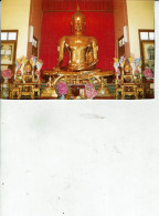 THAILAND  BANGKOK THE IMAGE OF THE GOLDEN BUDDHA OF SUKHOTHAI ERA WAT TRAI MIT/65 - Tailandia