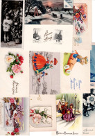 Lot De Cartes Postales - De Succession (environ 70 CPM - 130 CPA- CPSM Petit Format - 12 Mignonettes Et 2 Carnets) - 100 - 499 Postkaarten