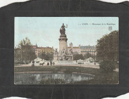 129053          Francia,       Lyon,   Monument   De La  Republique,    VG   1905 - Lyon 1