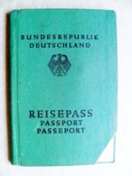 Reisepass Passport Germany Deutschland 1971 Bremen - Historische Dokumente
