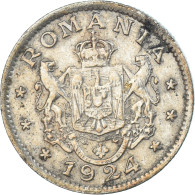 Monnaie, Roumanie, Leu, 1924 - Rumania