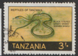 Tanzania   1987   SG 528   Reptiles  Fine Used - Tanzanie (1964-...)
