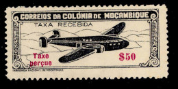! ! Mozambique - 1947 Air Mail 0$50 - Af. CA 16 - MNH - Mosambik