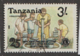 Tanzania   1988   SG 612  Lions Club   Fine Used - Tanzanie (1964-...)