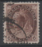 Canada, Used, 1898, Michel 68, Queen Victoria - Gebraucht