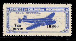 ! ! Mozambique - 1947 Air Mail 10$00 - Af. CA 21 - MH - Mosambik