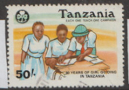 Tanzania   1990   SG 736  Girl Guides    Fine Used - Tanzania (1964-...)