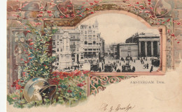 4936 2 Amsterdam, Dam. (Reliëfkaart 1904)  - Amsterdam
