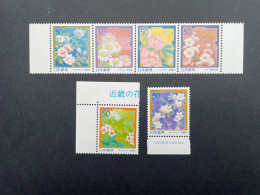 Timbre Japon 2006 Bande De Timbre/stamp Strip Fleur Flower N°3802 à 3807 Neuf ** - Verzamelingen & Reeksen