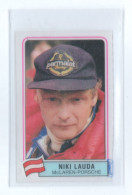 NIKI LAUDA McLAREN-PORSCHE F1 PANINI GRAND PRIX 1984 RARE ORIGINAL CARD EXCELLENT CONDITION - Autosport - F1