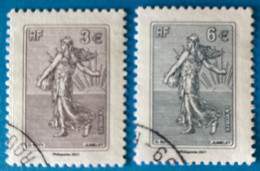 France 2021 : Philatélie, Semeuse Lignée N° 5532 à 5533 Oblitéré - Used Stamps